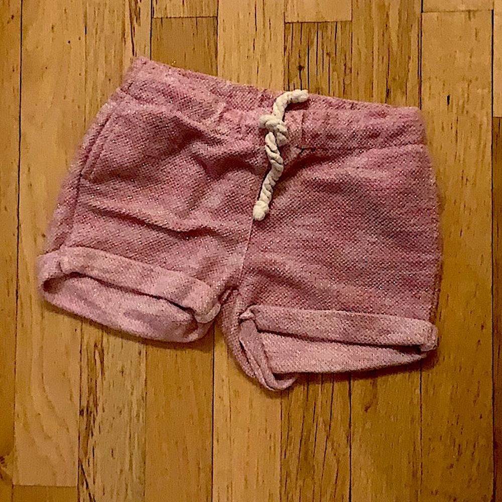 Kids pink shorts
